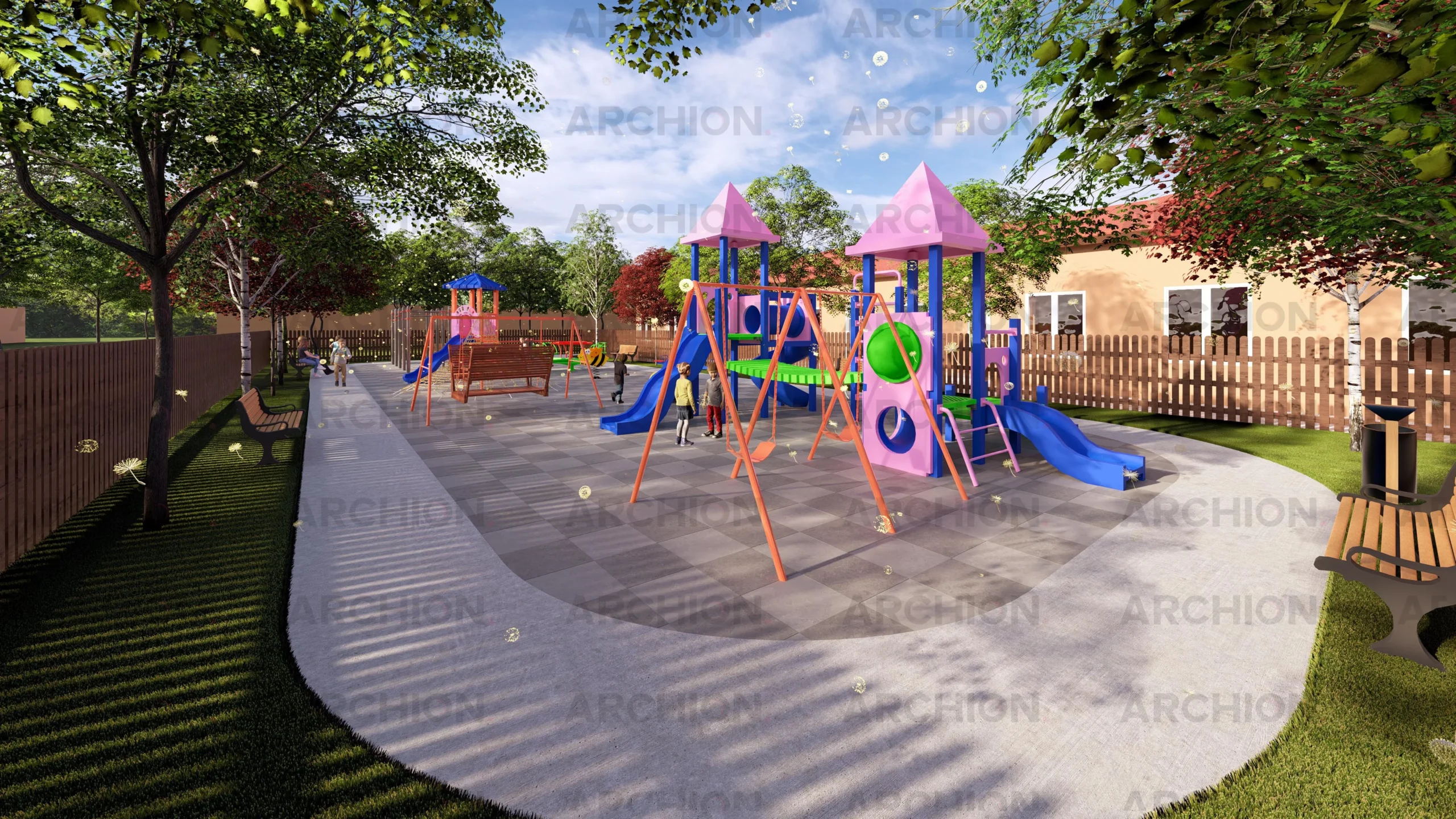 Loc de joaca pentru copii