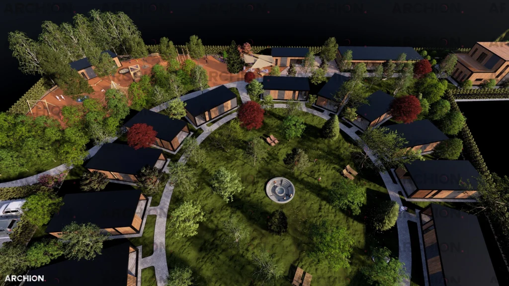 Proiectare ansamblu turistic